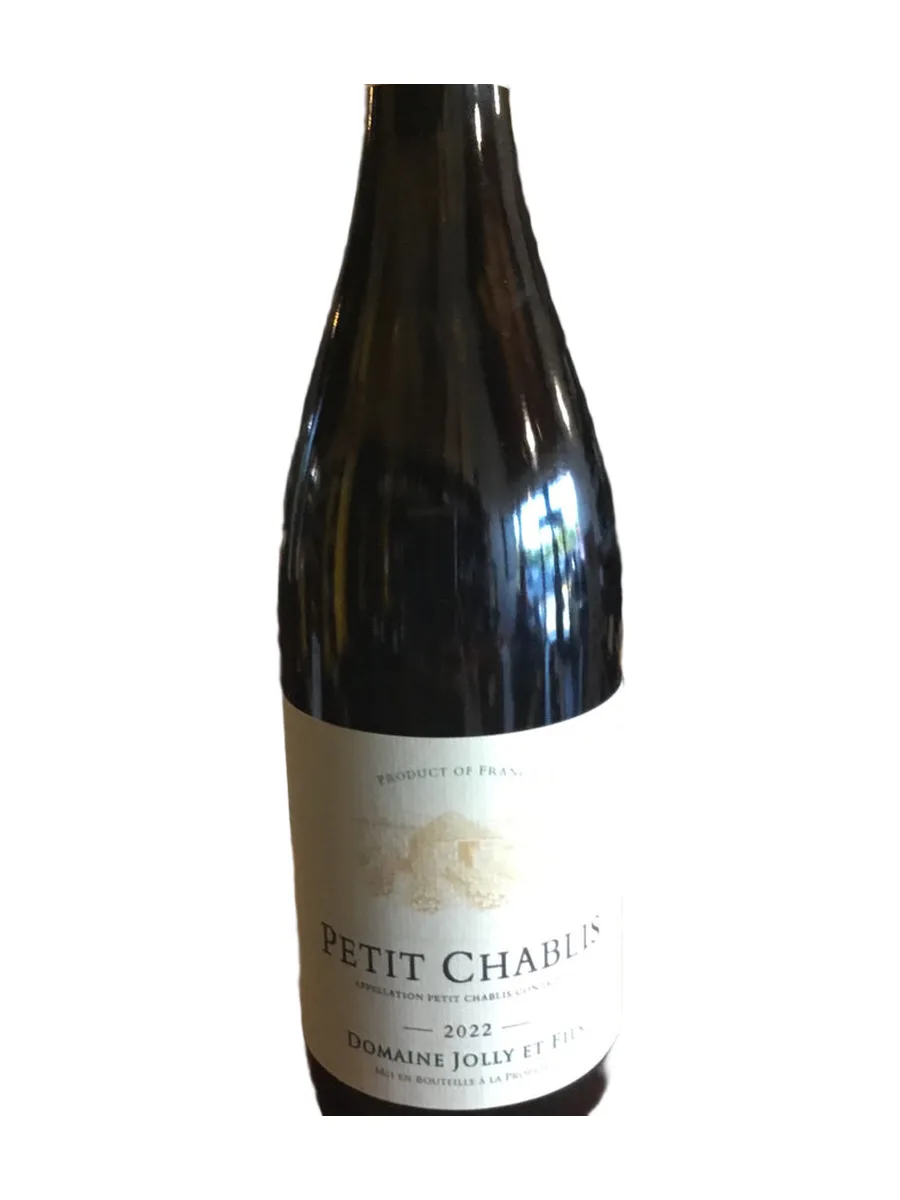 Bottle of Domaine Jolly et Fils - Petit Chablis - 2021 available at Ashburn Wine Shop