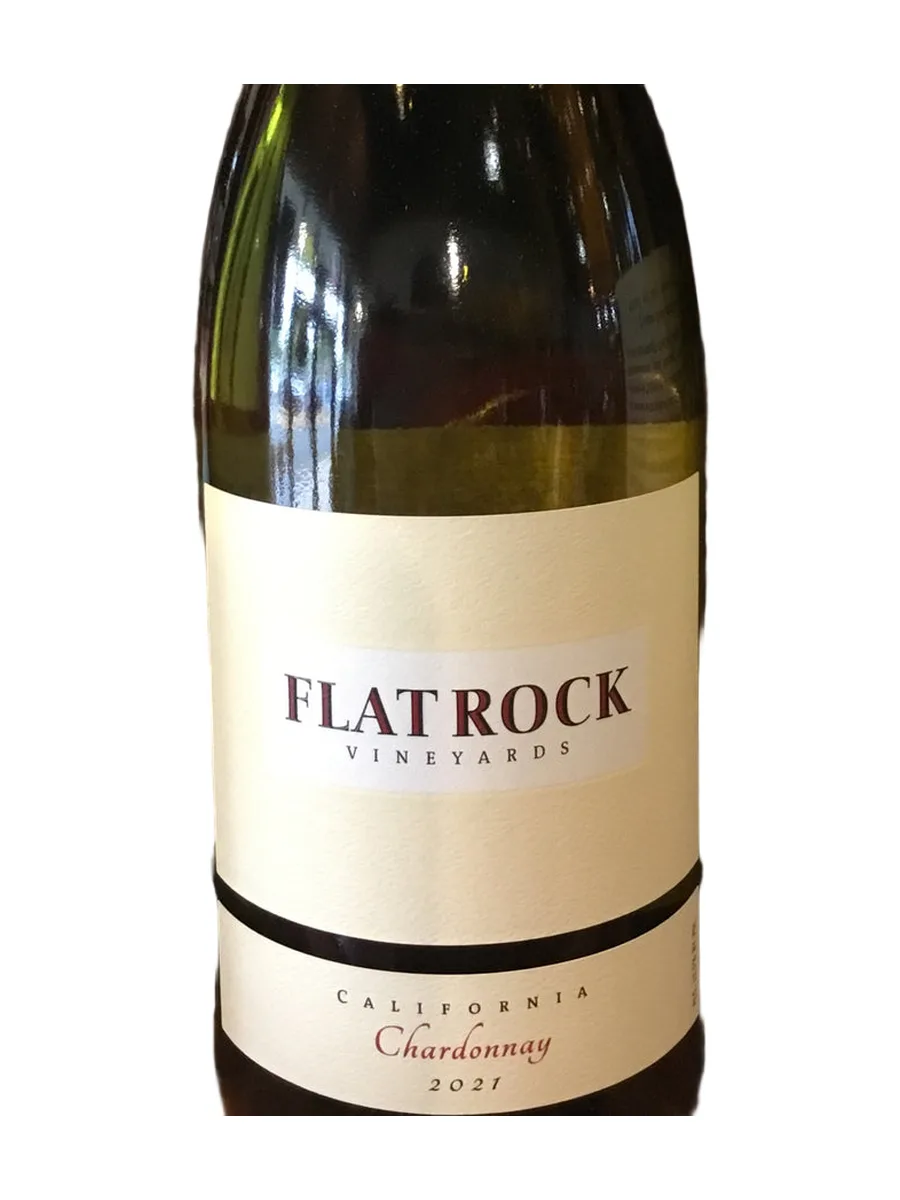 Bottle of Flat Rock Vineyards - Chardonnay - 2021 available at Ashburn Wine Shop