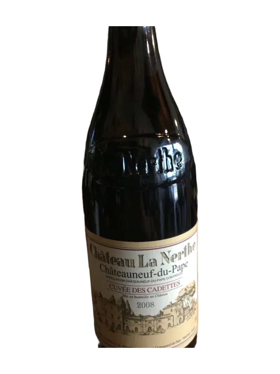 Bottle of Chateau La Nerthe - Cuvee des Cadette - Chateauneuf-du-Pape - 2008 available at Ashburn Wine Shop