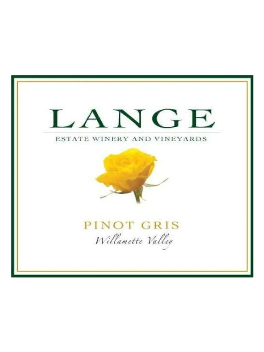 Bottle of Lange - Pinot Gris - 2022 available at Ashburn Wine Shop