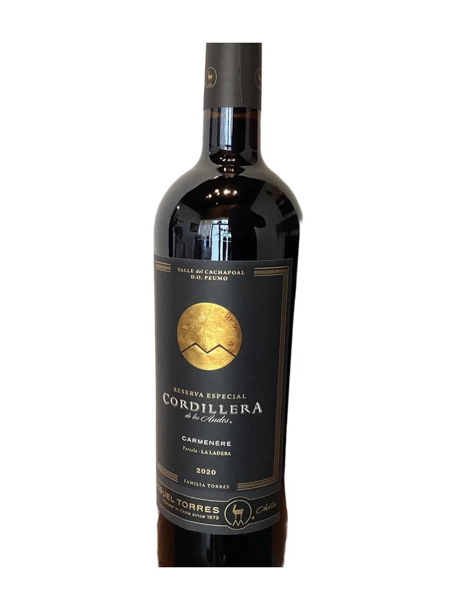Bottle of Miguel Torres - Cordillera - Carmenere Reserve - 2020 available at Ashburn Wine Shop