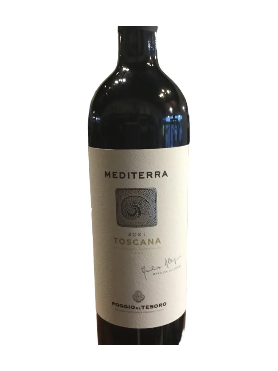 Bottle of Poggio al Tesoro - Toscana - ‘Mediterra’ - 2021 available at Ashburn Wine Shop