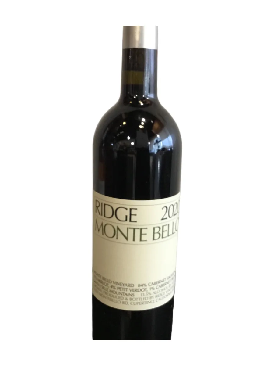 Bottle of Ridge - Monte Bello - 2020 available at Ashburn Wine Shop