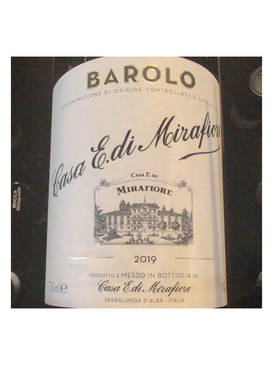 Bottle of Casa E. Do Mirafiore Barolo 2019 750ml available at Ashburn Wine Shop