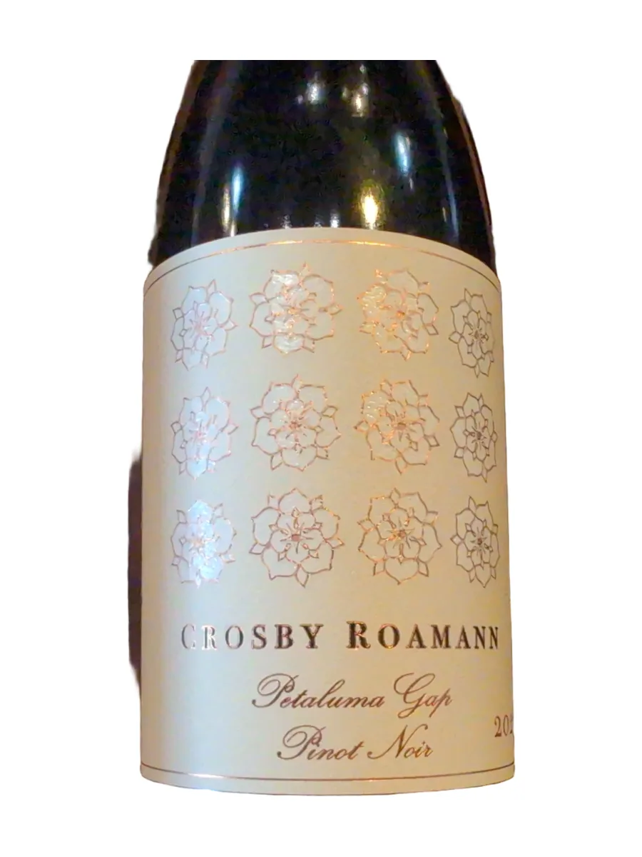 Bottle of Crosby Roman Petaluma Gap Pinot Noir 2022 750ml available at Ashburn Wine Shop
