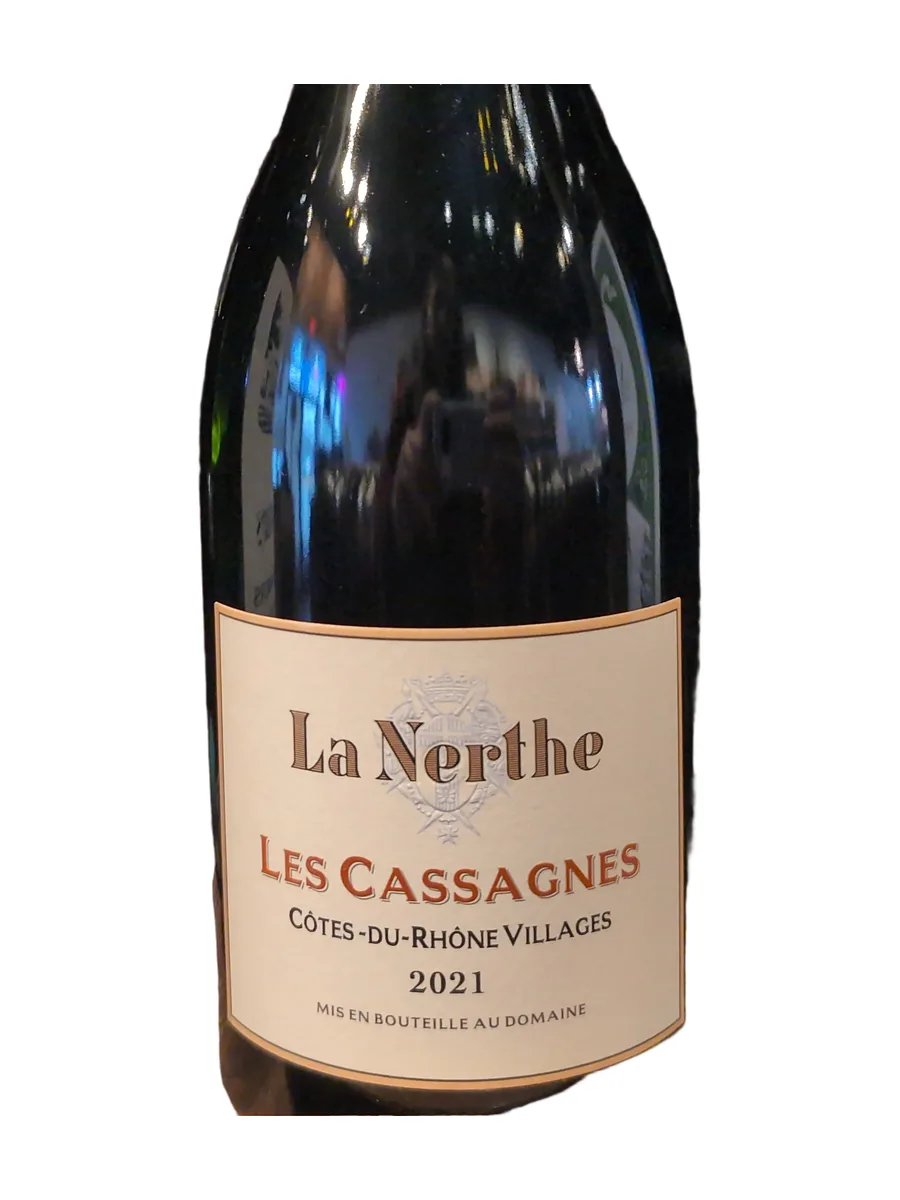 Bottle of Chateau La Nerthe Les Cassagnes Cote du Rhone - 2023 available at Ashburn Wine Shop