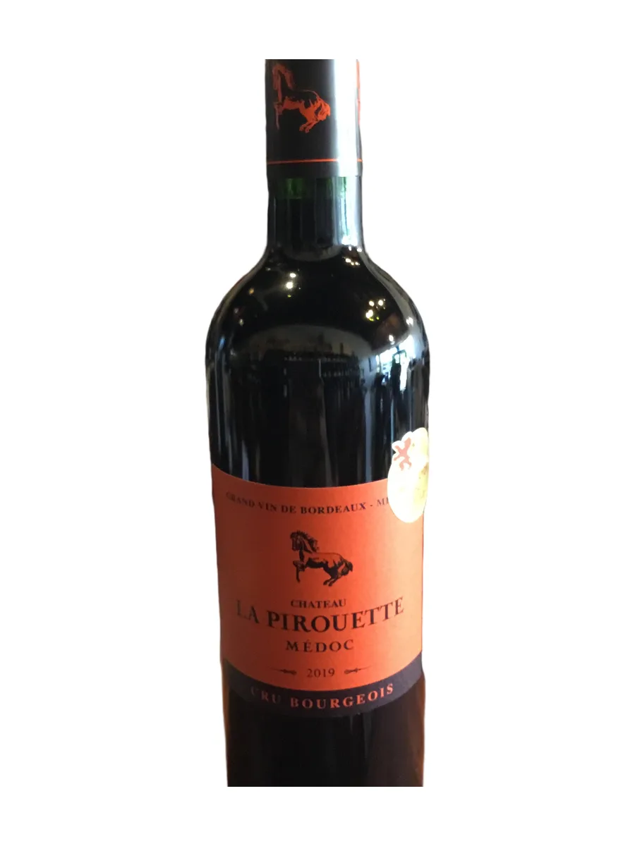 Bottle of Chateau La Pirouette - Medoc Cru Bourgeois - 2019 available at Ashburn Wine Shop