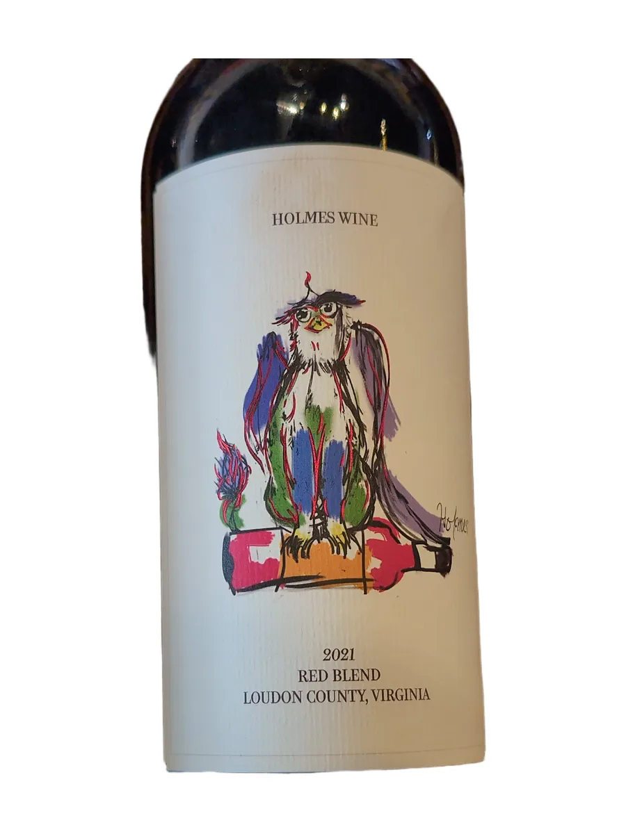 Bottle of Holmes Red Blend - 2021 750ml available at Ashburn Wine Shop