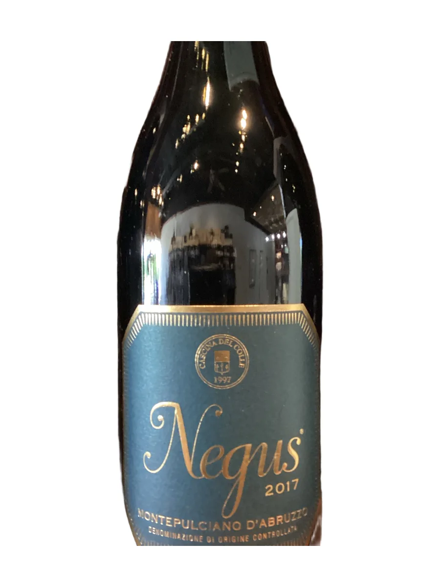 Bottle of Cascina Del Colle - Negus - Montepulciano D'Abruzzo - 2017 available at Ashburn Wine Shop