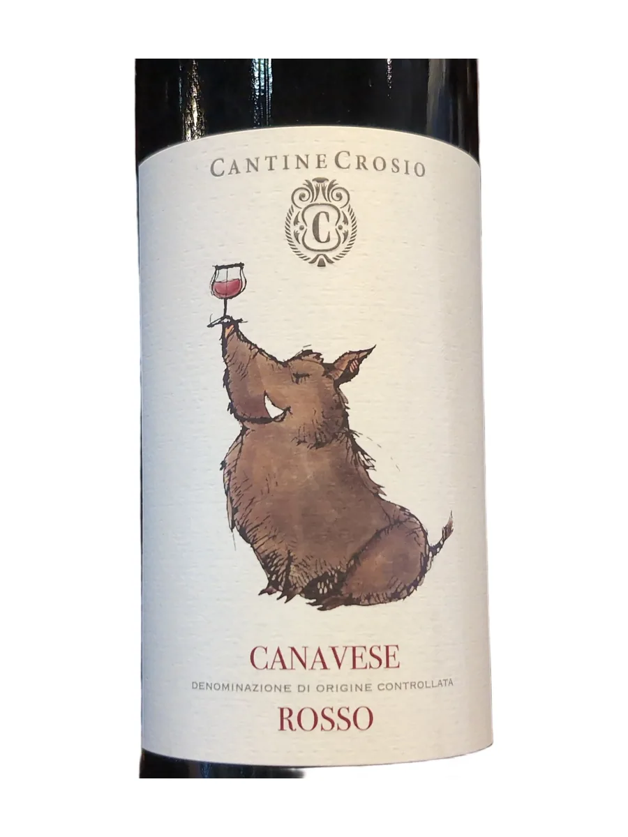 Bottle of Cantine Crosio “Canavese” Rosso - 2022 available at Ashburn Wine Shop