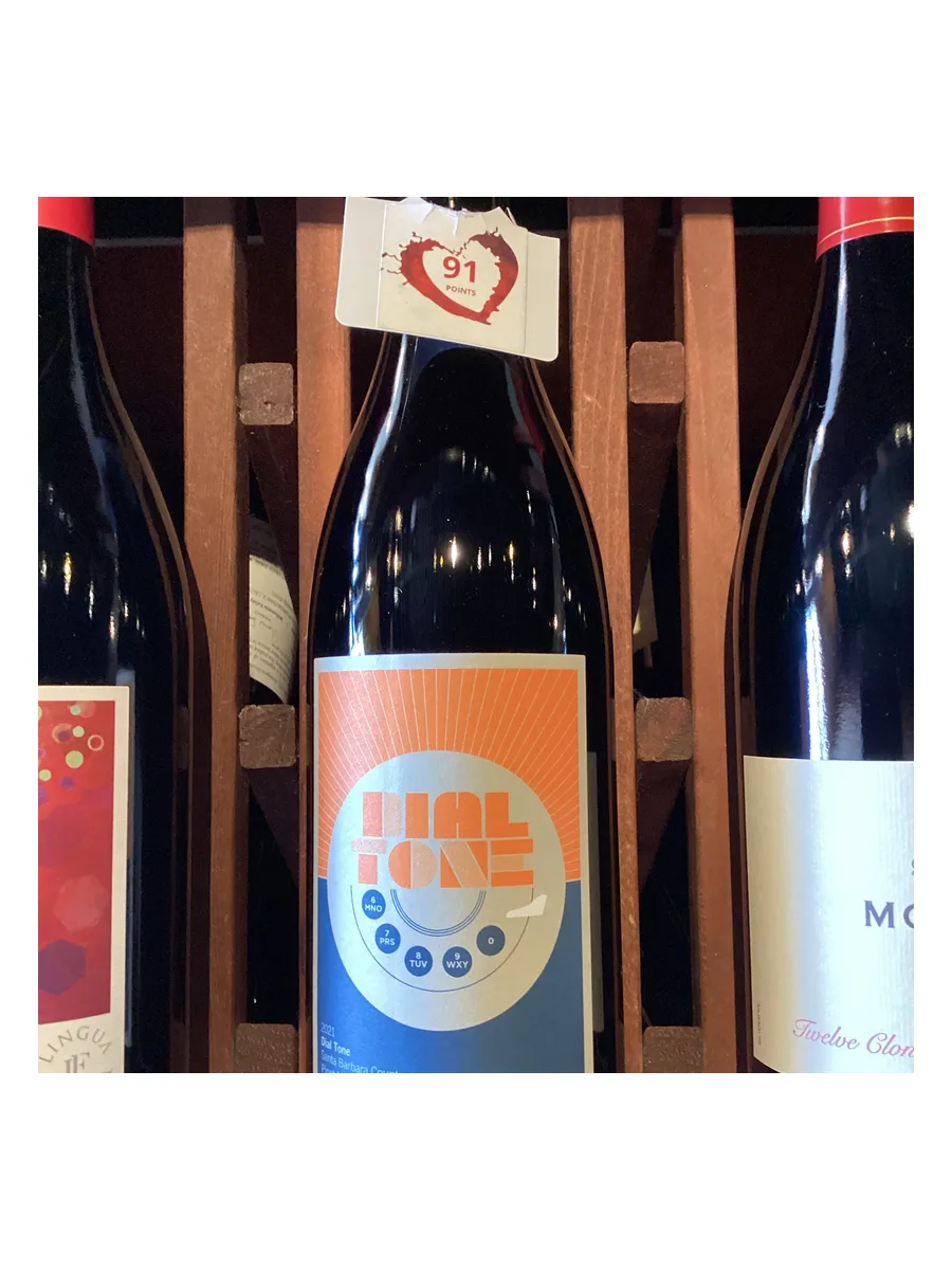 Bottle of Dial Tone - Pinot Noir - 2021 available at Ashburn Wine Shop