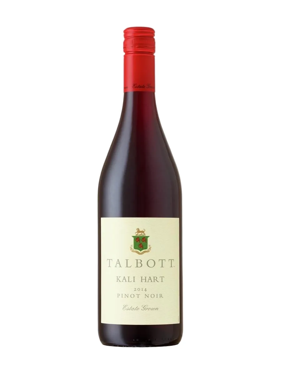 Bottle of Talbott Pinot Noir Kali Hart 2022 available at Ashburn Wine Shop