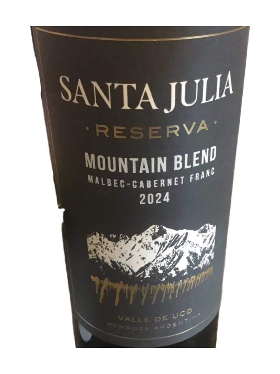 Bottle of Santa Julia Reserva Mountain Blend - 2024 available at Ashburn Wine Shop