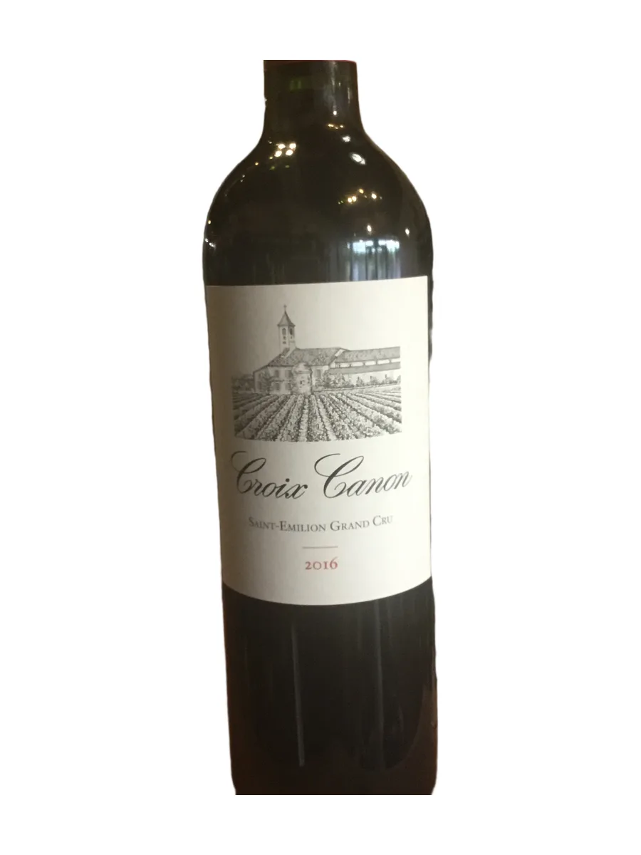 Bottle of Chateau Canon - ‘Croix Canon’ - Saint-Emilion Grand Cru - 2016 available at Ashburn Wine Shop