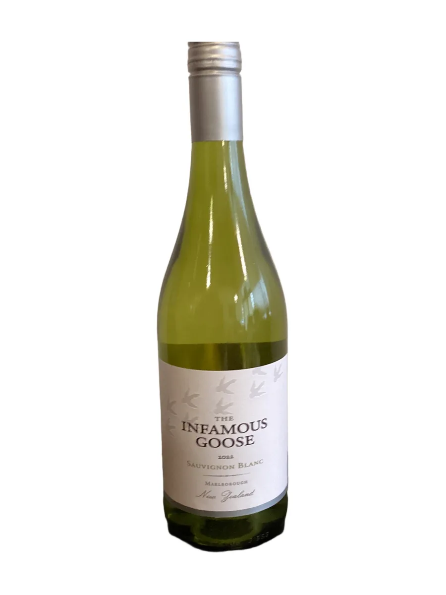 Bottle of Infamous Goose Sauvignon Blanc 2022 750ml available at Ashburn Wine Shop