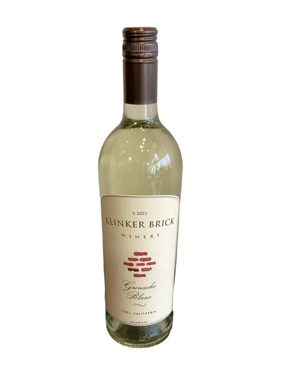 Bottle of Klinker Brick - Grenache Blanc - 2021 available at Ashburn Wine Shop