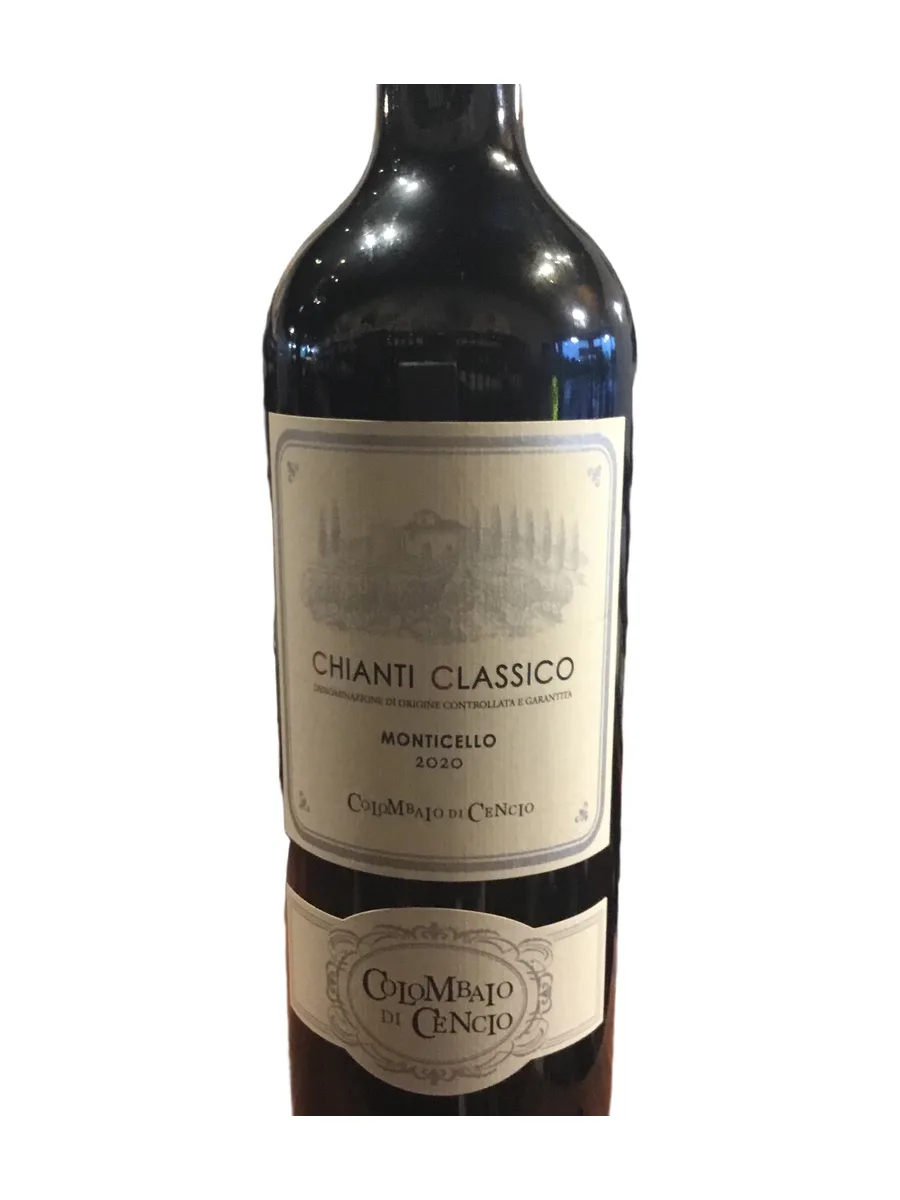 Bottle of Colombaio di Cencio - Chianti Classico - 2020 available at Ashburn Wine Shop