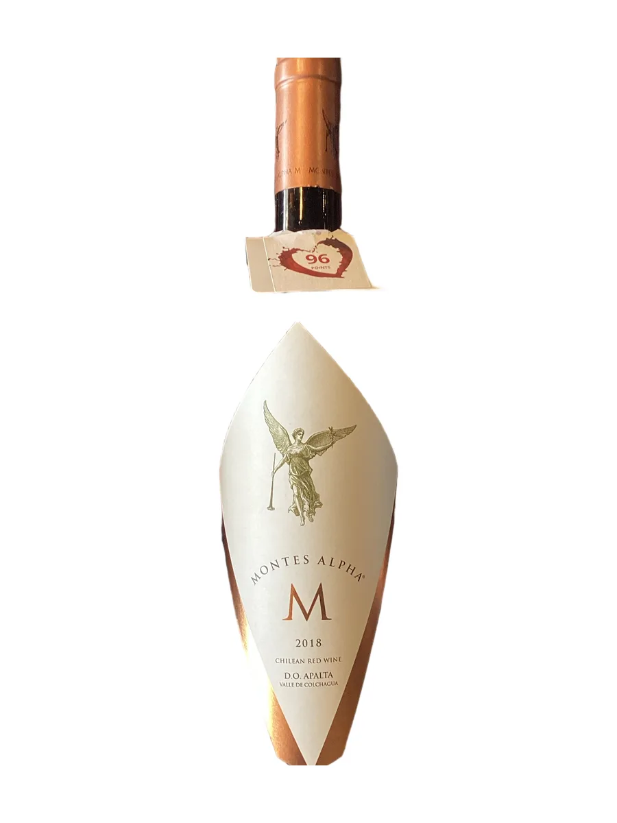 Bottle of Montes Alpha - 'M' - 2018 available at Ashburn Wine Shop