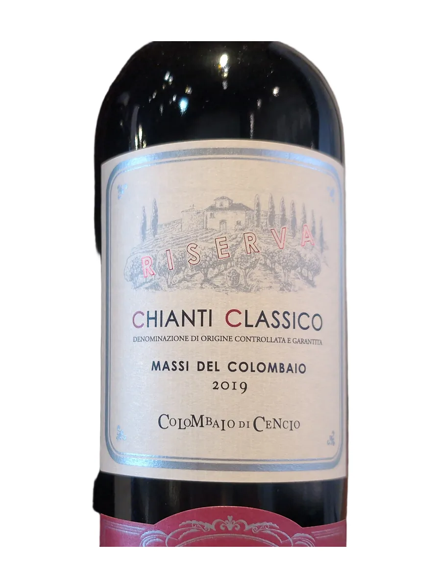 Bottle of Chianti Classic Riserva - Colombaio Di Cencio 2019 750ml available at Ashburn Wine Shop