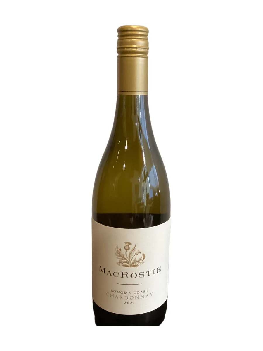 Bottle of MacRostie - Sonoma Coast - Chardonnay - 2021 available at Ashburn Wine Shop