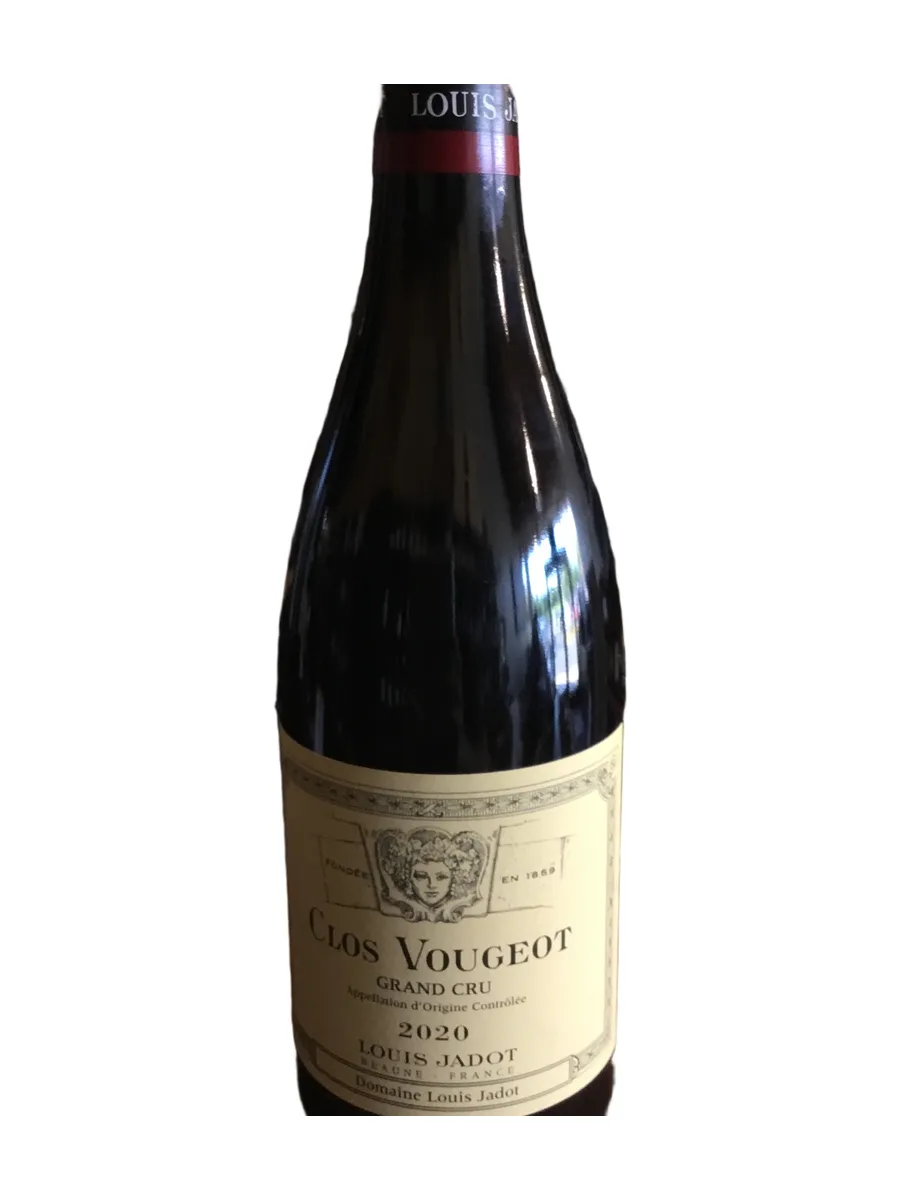 Bottle of Louis Jadot - Clos Vougeot - Grand Cru - 2020 available at Ashburn Wine Shop