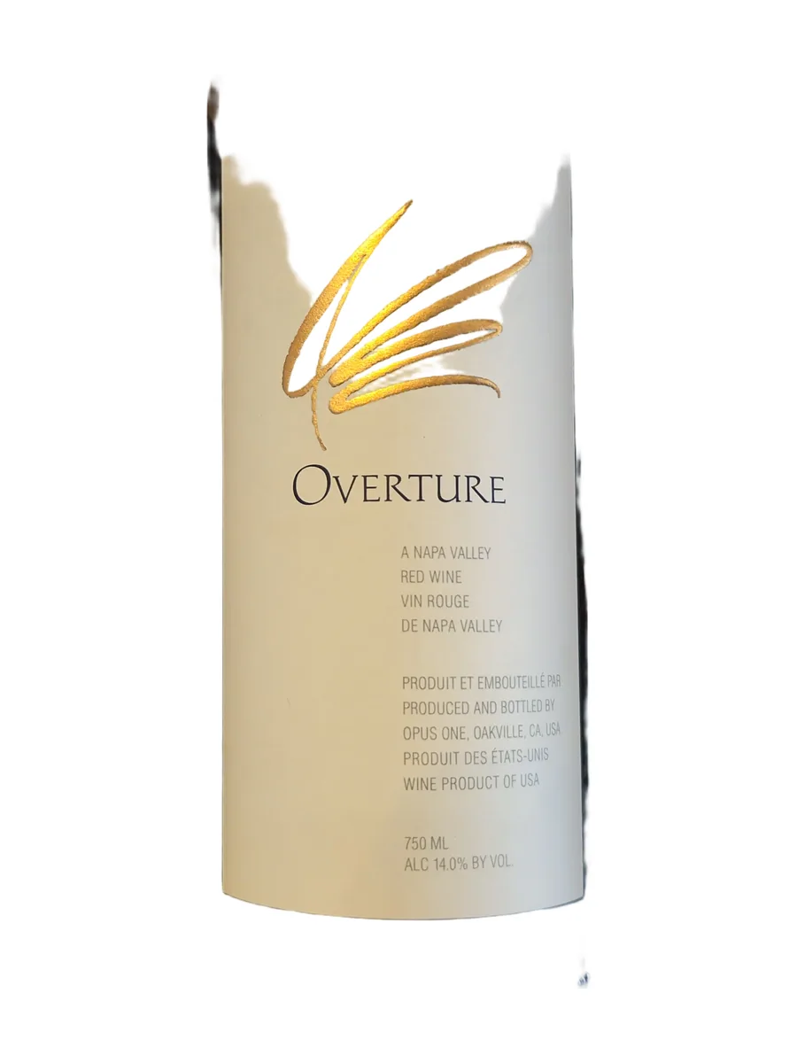 Bottle of Opus One Overture 2022 750ml available at Ashburn Wine Shop