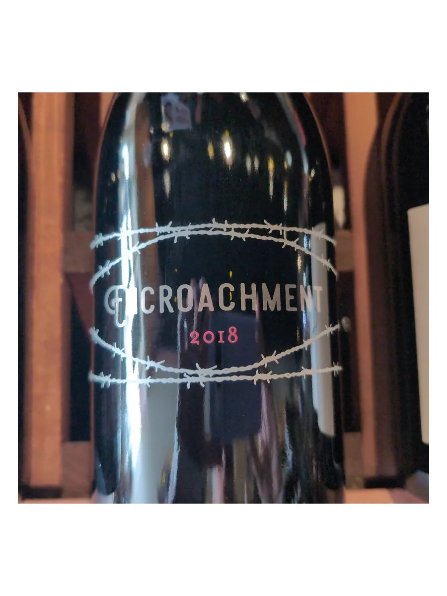 Bottle of Trespass Encroachment Pinot Noir 2018 750ml available at Ashburn Wine Shop