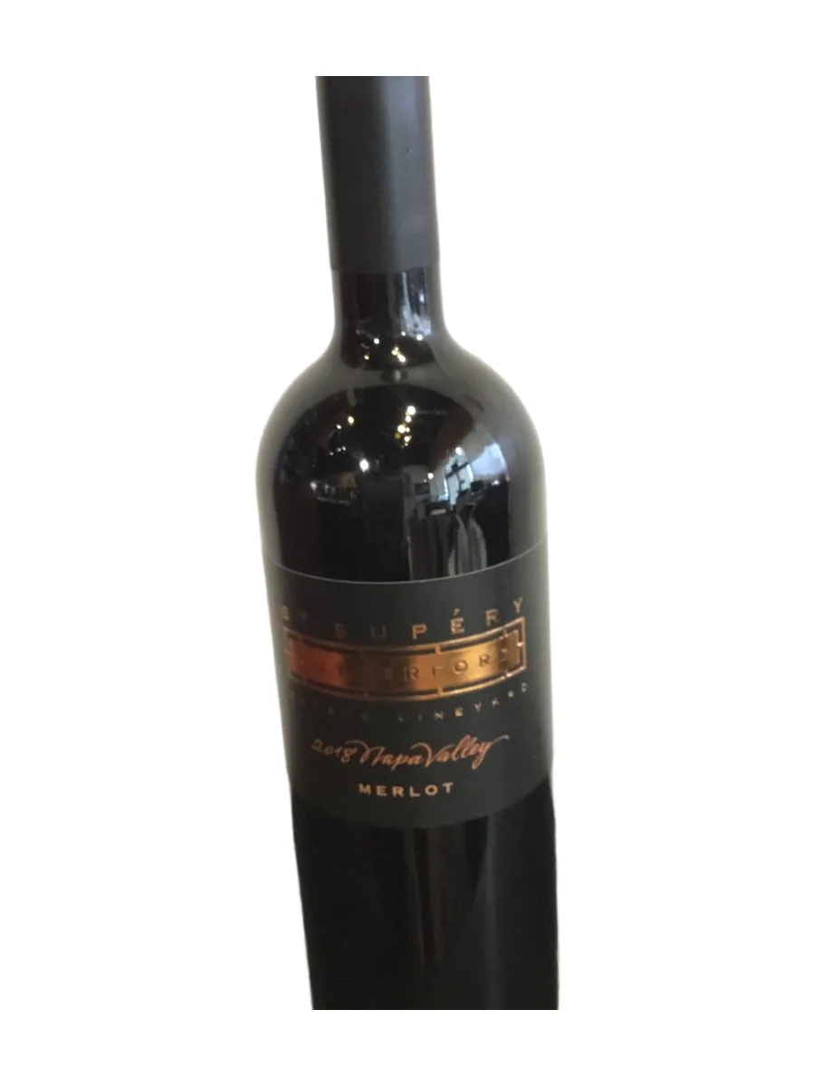 Bottle of St. Supery - Merlot - Rutherford - 2018 available at Ashburn Wine Shop