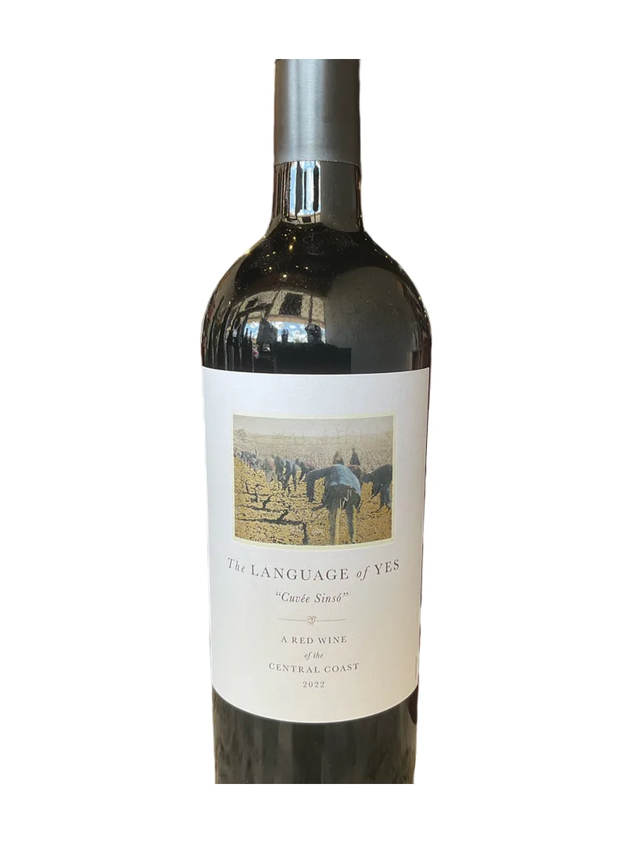 Bottle of The Language of Yes - 'Cuvée Sinso' - 2022 available at Ashburn Wine Shop