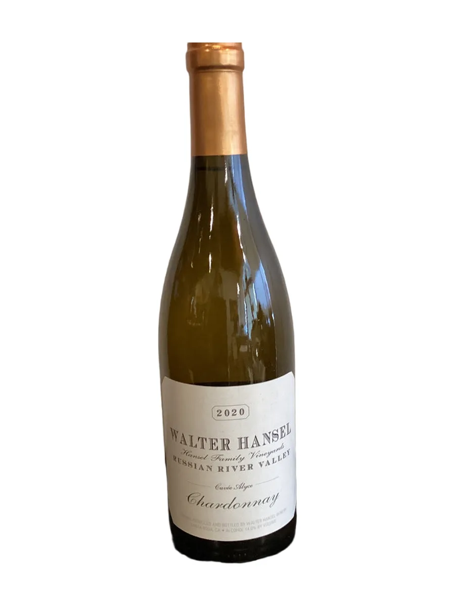 Bottle of Walter Hansel - Russian River - Chardonnay - 2020 available at Ashburn Wine Shop