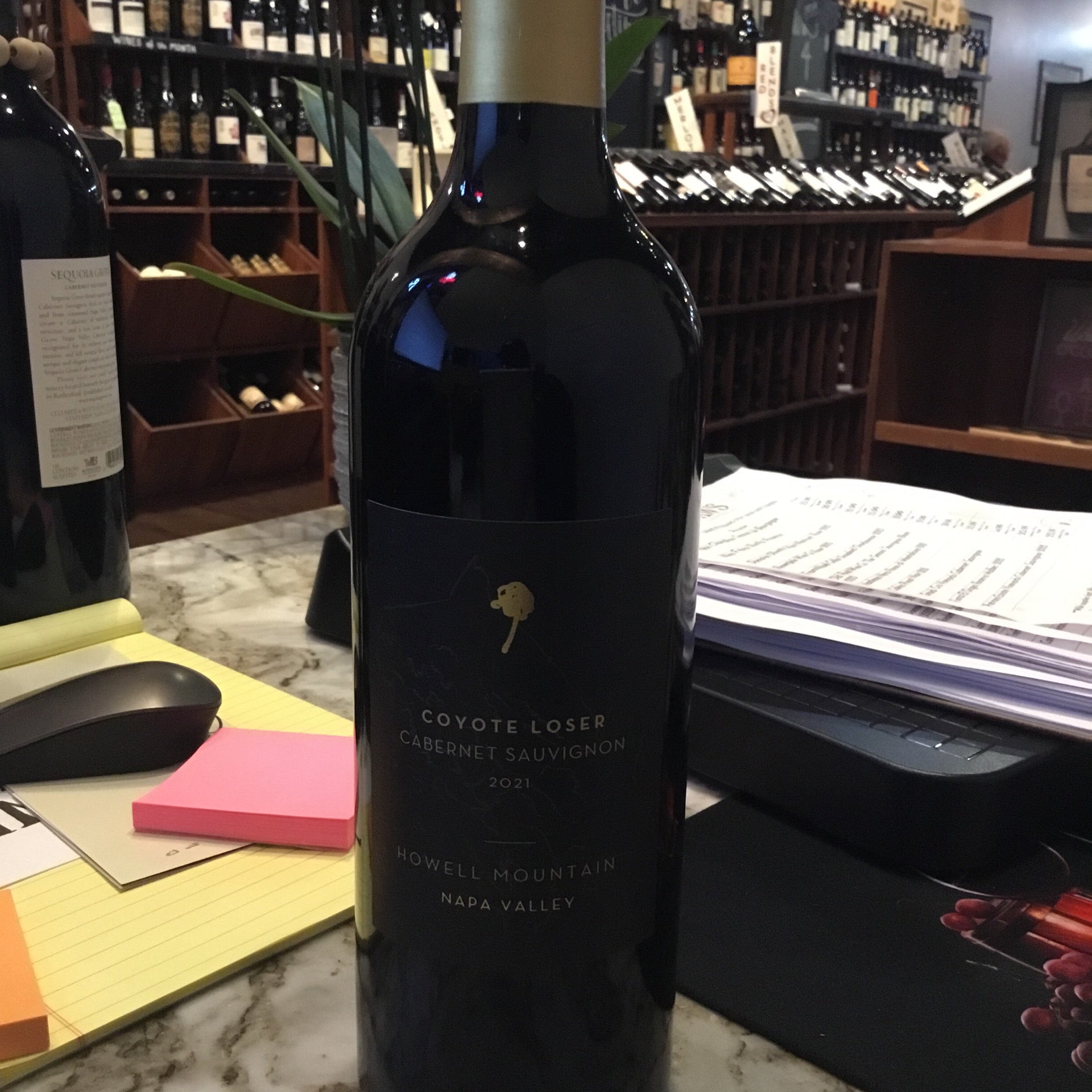 The Vice - 'Coyote Loser' - Howell Mountain - Cabernet Sauvignon - 2021 - 750ml