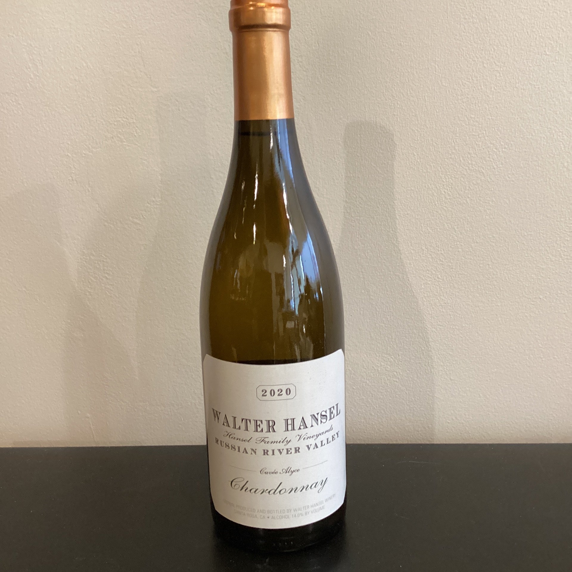 Walter Hansel - Russian River - Chardonnay - 2020 - 750ml